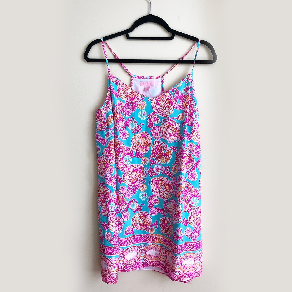 LAST WEEK: EUC- Lilly Pulitzer Satin Dress